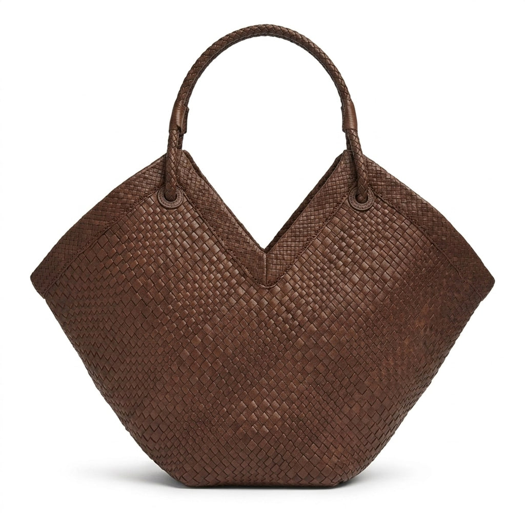 Trinity Choco Leather Bag L